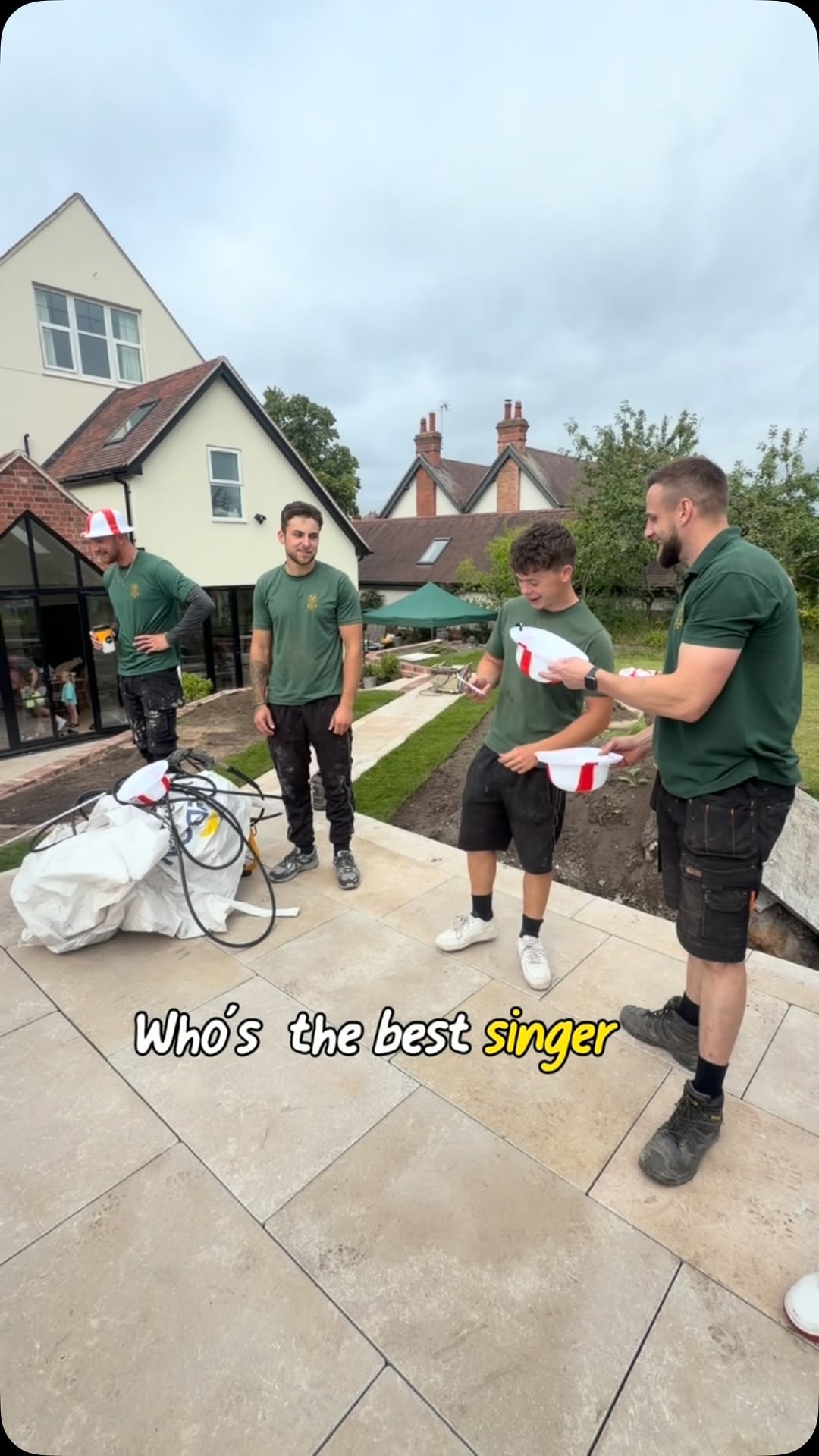 Quick fire questions with the team 🎥 

#staff #landscaping #reels #quickfirequestions #nottingham